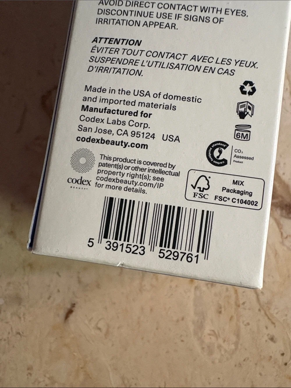CODEX Beauty Labs Shaant Balancing Clay Mask